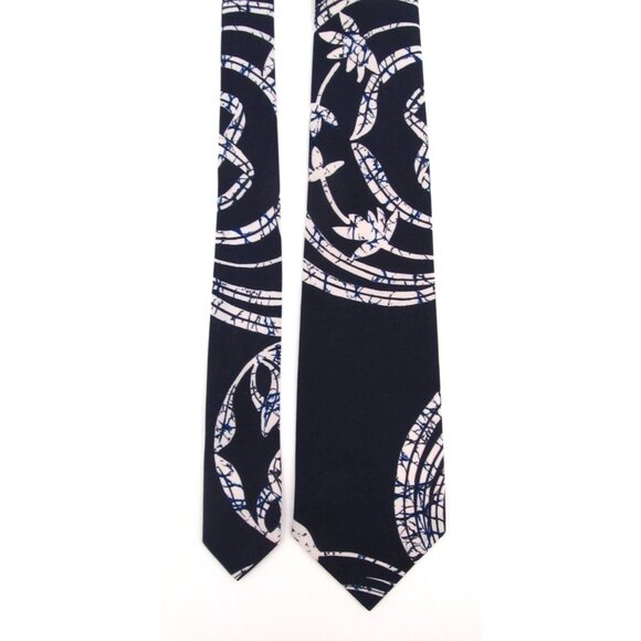 Vintage Hawaiian Wide Tie Lot Kahala Creations Prince Kuhio Floral Hawaii Made - Picture 9 of 13